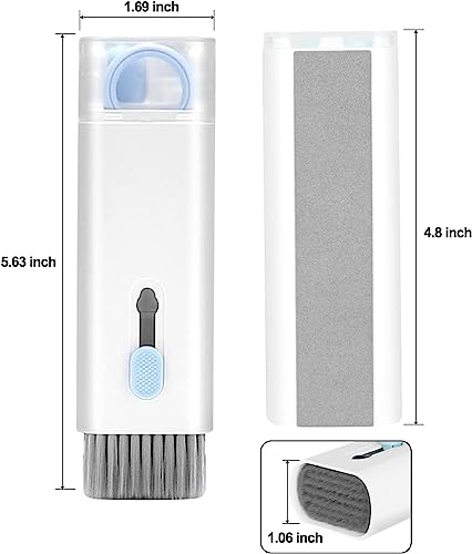Image of Cerlink 7 in 1 Electronic Cleaner kit, Cleaning Kit for Monitor Keyboard Airpods MacBook iPad iPhone iPod, Screen Dust Brush Including Soft Sweep, Swipe, Airpod Cleaner Pen