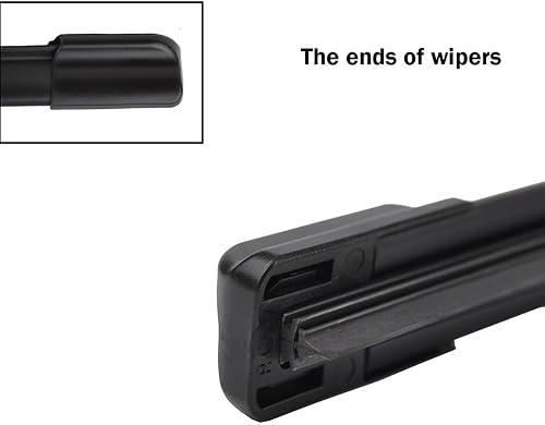 Miniatura 5 de Juego de 3 limpiaparabrisas delantero y trasero compatible con Range Rover L322 Vogue HSE 2002-2012 parabrisas ventana de 26 pulgadas + 26 pulgadas