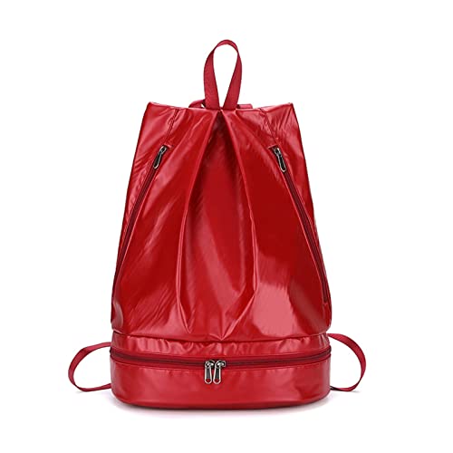 Bolsas de gimnasio para mujer en rojo: tu compañera impermeable de yoga y playa 1