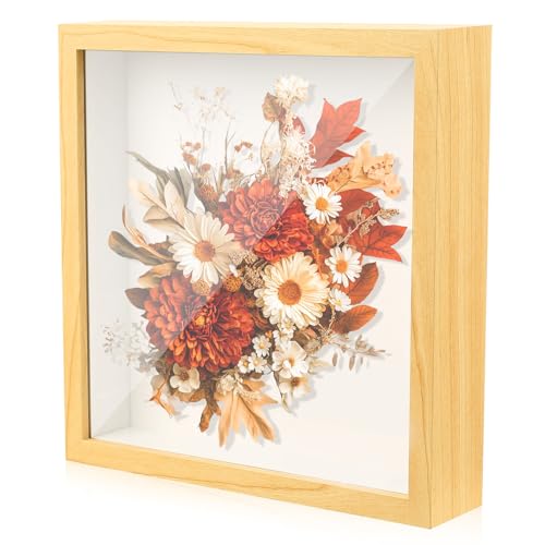 Marcos Con Profundidad, 20,3 X 25,4 Cmmarcos De Fotos 3d, Marco De Fotos 3d Para Rellenar, Marco Con Profundidad De Objetos 3cm Profundo, Marcos De Caja De Sombra Para Flores Arte Diy Manualidades