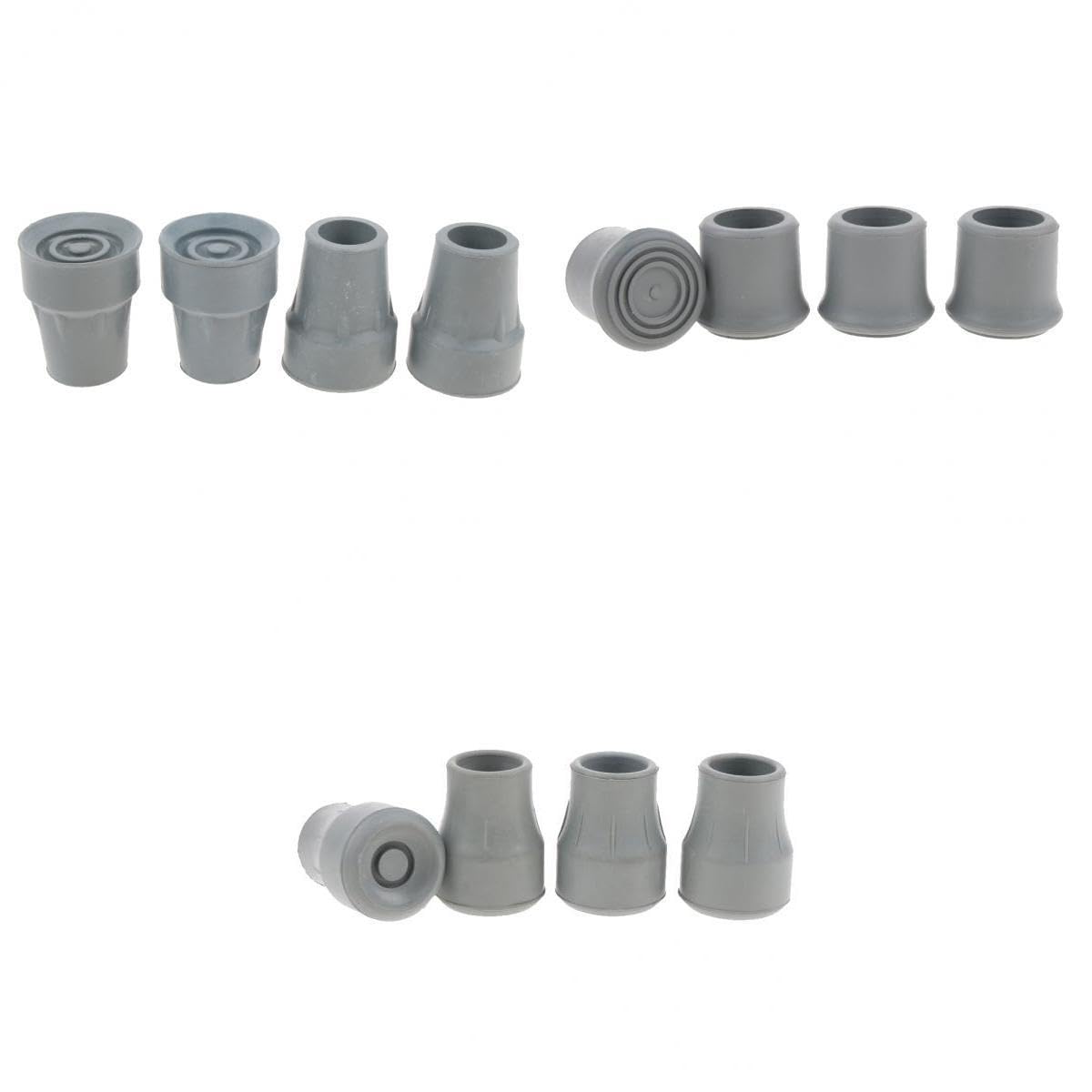 CALANDIS™ 12Pcs Rubber Ferrules Non-Slip | Walkers & Canes | Mobility/Walking Equipment | Medical Mobility & Disability-image-28