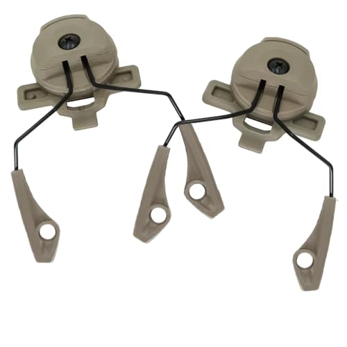 Bifrost Gear Team Wendy 3.0 Helmet Rail Adapter for Howard Leight (Tan)