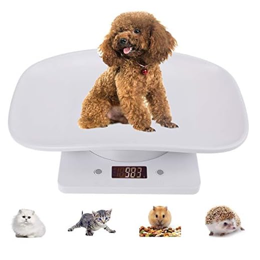 Pet Scale, Digital Body Weight Bathroom Scale, Multi-Function Baby Scale, Measure Weight Accurately(Max: 22lbs), Perfect for Toddler/Puppy/Cat/Dog/Adult