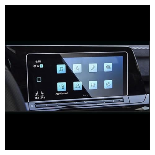 Verre trempé VW Golf 8 10,1 pouces pour écran GPS et navigation