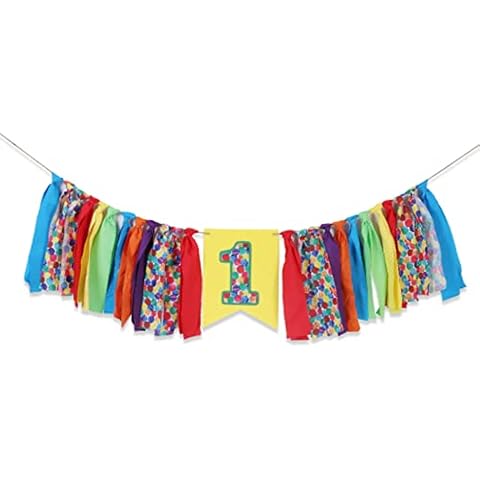 Very Hungry Caterpillar 1st Birthday High Chair Banner - Spring Rustic One Highchair Banner, 1st Birthday Decorations for Kids, 1st Birthday Party Photo Backdrop Cover