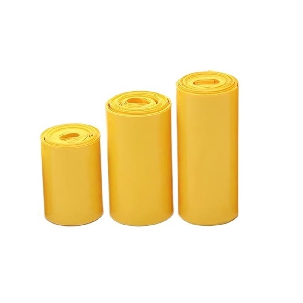 Guaina termorestringente isolante, Guaina termorestringente in PVC giallo(180MM*115MM*10METERS)