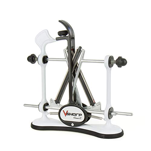 Warthog Sharpeners V-Sharp II Weiß – Messerschärfer für ALLE Klingen – 3 Winkel für perfekte Ergebnisse… – Bild 3