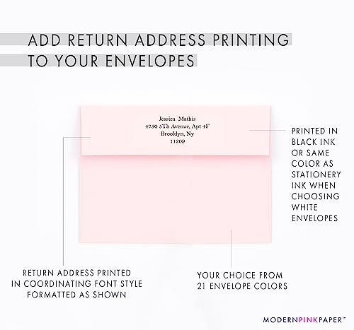 Personalized Blue Hydrangea Monogrammed Stationery, FLAT Monogram Note Cards With Flowers, Watercolor Floral Notecards With Envelopes, Elegant Stationary With Name, Your Choice Of Colors And Quantity