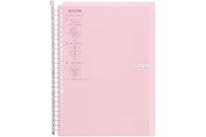 Kyoko Campus Smart Ring Binder b5 Light Pink Binder Notebook