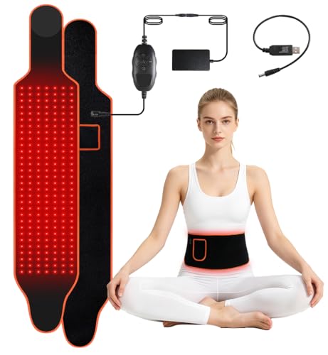 Ceinture à lumière rouge pour soulager le mal de dos et les tensions aux jambes