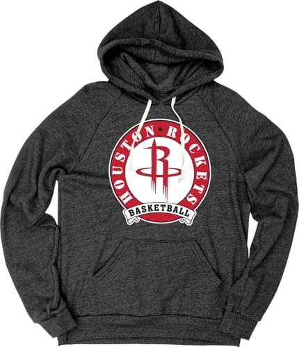 Blue 84 Standard NBA Officially Licensed Tri-Blend Hooded Sweatshirt Black