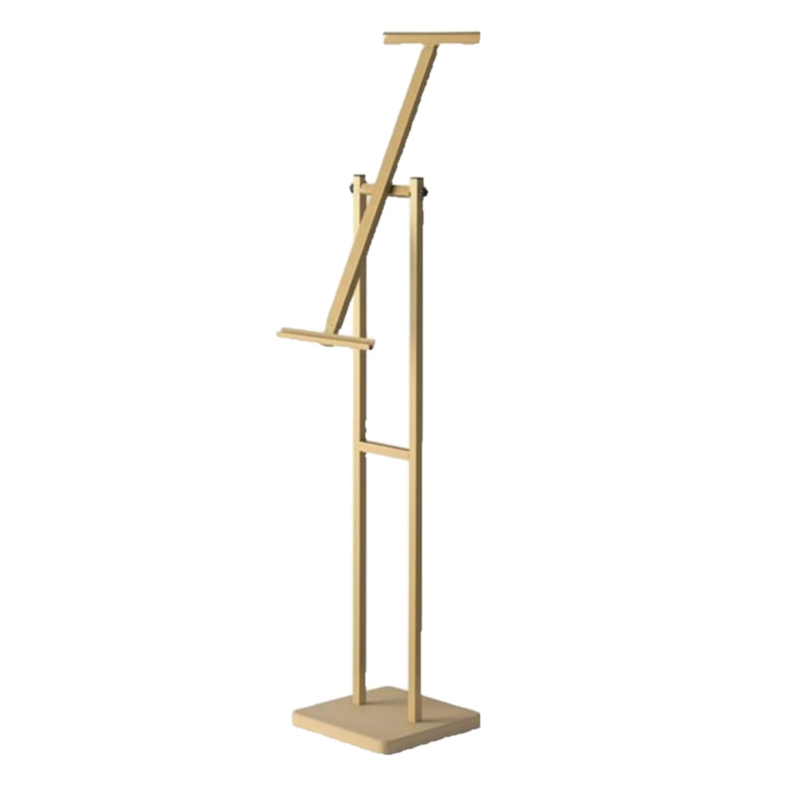 Espositore Poster Supporto Cartello Porta Avvisi Porta Cornice in Metallo Base Stabile Regolazione Altezza E Angolo Cornice Moderno Adatto per Stand , Oro 7.5jin Inclinato