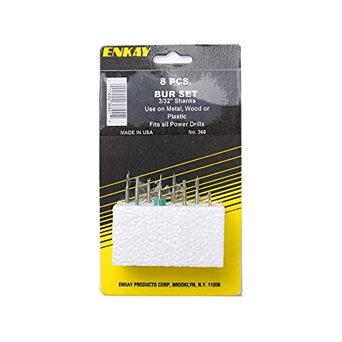 Enkay 368 Mini Burr Set 8 piezas miniatura 1