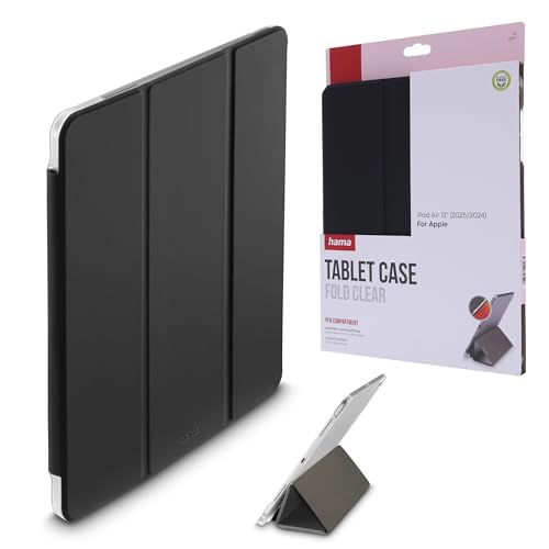 Tablet-Hülle Fold Clear m. Stiftfach f. iPad Air 13 (2026/2025/2024), SW