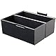 Han Karteibox DIN A5 quer – innovatives, attraktives Design für 500 Karteikarten mit Stahlscharnier, schwarz, 975-13, 1 Stück