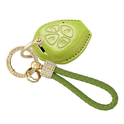 Étui en cuir de clé Toyota pour Prius Highlander Auris Venza élégant