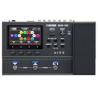 BOSS GX-10 | Compact Guitar & Bass Effects Processor | GX-100 Sound Engine | Colour Touch Display | 32 Amp Types & 170 BOSS Effects | Multi-mode Footswitches & Expression Pedal | AIRD Technology