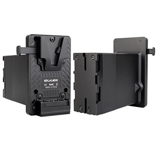 kocackoo Fully decoded V-Mount Battery to BP-U90 Battery Conversion Adapter Plate for Sony PXW-FX9 XDCAM/PXW-FS7 Full-Frame Camera/Camcorder.