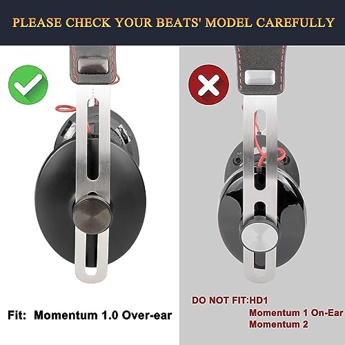 SOULWIT Lambskin Replacement Ear Pads for Sennheiser Momentum 1.0 Over/Around Ear Headphones - Image 2