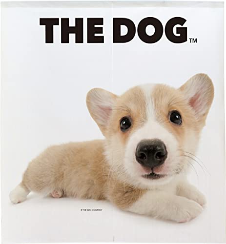 のれん THE DOG 犬 タペストリー ウェルシュ・コーギー 幅85×丈90cm 96033