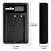 Norifon NP-120 LCD USB Charger for Fujifilm FinePix 603, FinePix F10, F10 Zoom, FinePix F11, F11 Zoom, FinePix M603, M603 Zoom Camera and More
