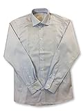 Eton Eton Blue Contemporary Shirt in Blue/White Geometric Design - 15