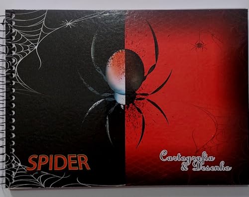 Caderno Cartografia Capa Dura 96 Folhas X-Spider 3741 Maxima