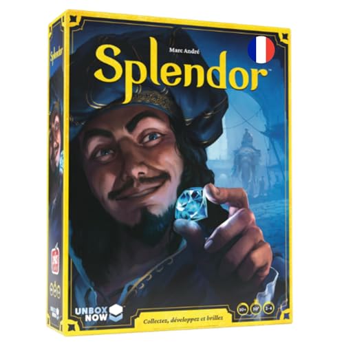 Asmodee - ASMSCSPL01FR - Jeu de Société - Splendor Spé – Versión...