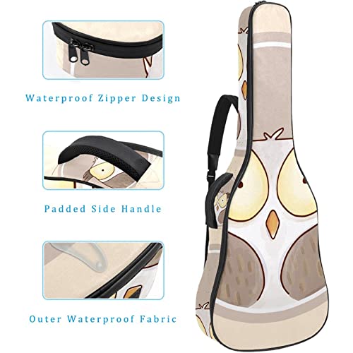 Housse de sac de guitare épaisse avec rembourrage en éponge imperméable pour guitare acoustique électrique basse… - Les Beatles, Paul McCartney, John Lennon, RIngo Starr, George Harrison Housse de sac de guitare épaisse avec rembourrage en éponge imperméable pour guitare acoustique électrique basse… – Image 5