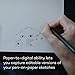 Wacom (PTH860P) Intuos Pro Paper Edition digital graphic drawing tablet for Mac or PC, Large, New Model, Black