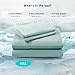 Comfort Spaces Coolmax Moisture Wicking Sheet Set Soft, Fade Resistant, All Elastic Deep Pocket Fits Up to 16