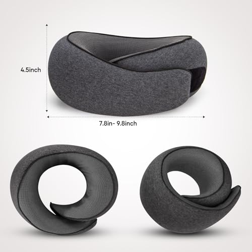NOCRLG Oreiller cervical de voyage pour avion et voiture – Image 6