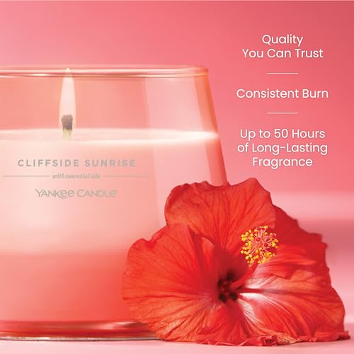 Yankee Candle Studio Scented Candle with up to 50 Hour Burn Time, Premium Plant Wax Blend for Consistent Burn, 10 oz Jar Candle with Room Filling Fragrance, Cliffside Sunrise - Image 4