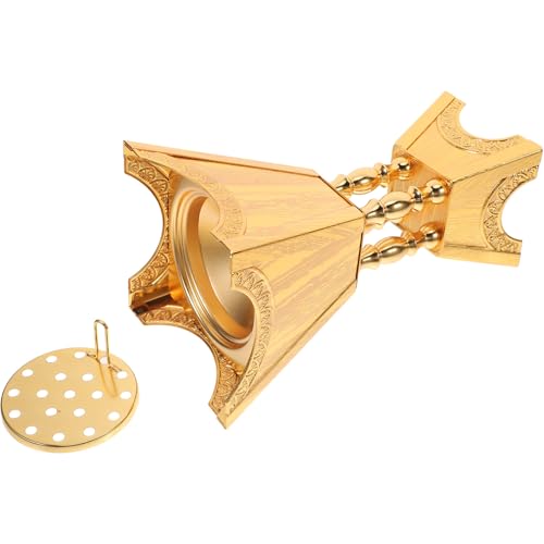 Brûleur de parfum or diffuseur aromathérapie et pièce décorative relaxante pour maison