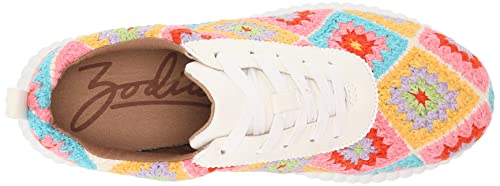 Zodiac Women's Cooper Sneakers, Rainbow Multi Crochet, 9 #TOP4