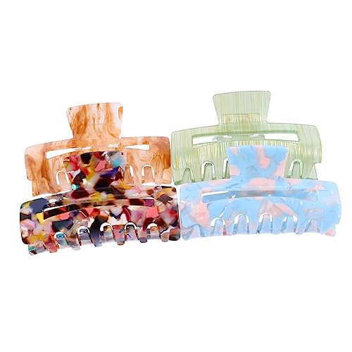 FOMIYES 4 VvȊ􉽃Obp[ VU[op[ pwAs 傫Ȓ  W{ r[Y hair clip hair pin ^ܐ؂ wAob^