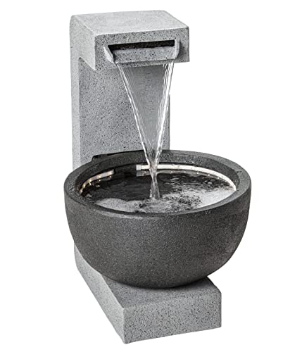 Dehner Gartenbrunnen Madeira mit LED Beleuchtung, ca. 65 x 43 x...