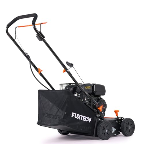 FUXTEC - Scarificatore a scoppio 2in1 FX-BV240ECO 29,5 kg arieggiatore a benzina Motore a 4 tempi...