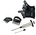 Cuisinart CGS-884 BBQ Pit Kit, 7-Piece, Includes Essentials for Outdoor Grilling and Smoking