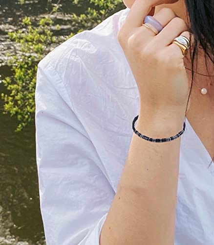 Testrye Morse Code Bracelet for Men & Women, Adjustable String, Inspirational Gift2