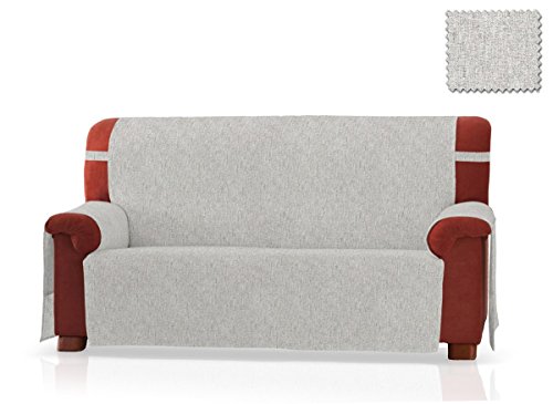 JM Textil Couvre canapé Pharma Taille 4 Places (190 Cm.), Couleur Ecru