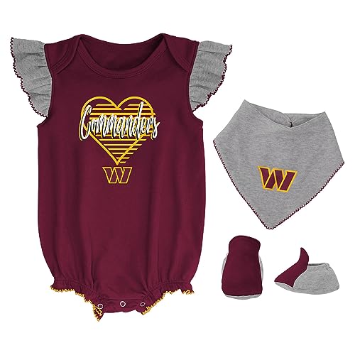 Image of Outerstuff Newborn & Infant Two-Piece Bodysuit Sets - 3 Combinations - Officially Licensed NFL Creepers - All 32 Teams