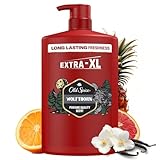 Old Spice Wolfthorn 3-in-1 Duschgel für Haar, Gesicht und Körper 1000 ml Pumpspender...