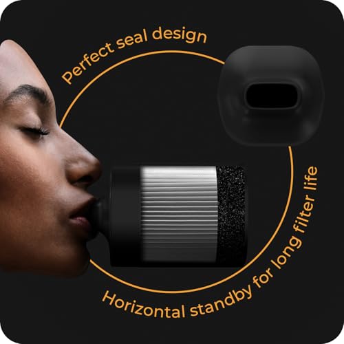 Personal Air Filter To Trap Smoke & Odor - Easy To Use & Long Lasting Replacement Smoke Filter up to 500+ uses I Eliminate Smoke For Your Buddy and You with Smoke Catcher I Sploof Vaporizer - Thumbnail 6