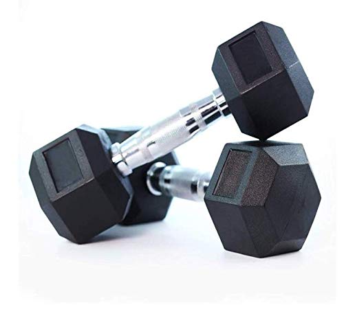 HASHTAG FITNESS Home Gyms Rubber Coated Hexa Dumbbells Set for Home Gym (2.5 kg to 20kg) (7.5) (B0851H559F) Amazon Price History, Amazon Price Tracker