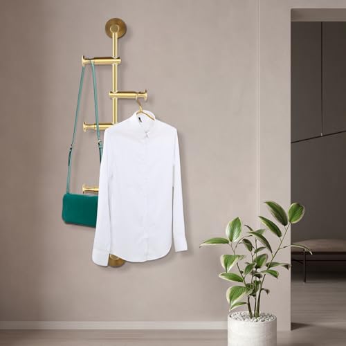 Perchero de pared para evitar ropa tirada y colgar abrigos de invierno 3