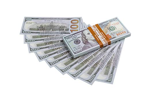 Olshop Fake Money Copy Money 100 Dollar Prop Money Realistic Double Sided Money Stacks