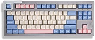 Keycaps 237 Keys Double Shot SA Profile ANSI/ISO Layout Blue Pink Bubble 6.25u/7u Space Bar Suitable for Mechanical Keyboard GH60 GK64 FC660M RK860 RK987 RK61