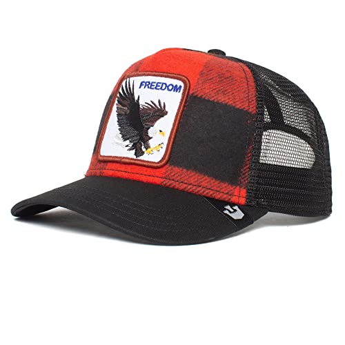 Image of Goorin Bros. Unisex-Adult The Farm Plaid /Wool Unisex Trucker Hat