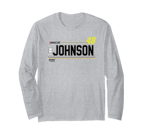 NASCAR - Jimmie Johnson - Stripes Long Sleeve T-Shirt